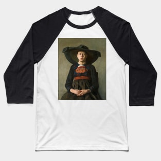 A Bavarian Peasant Girl - Hanna Hirsch-Pauli Baseball T-Shirt